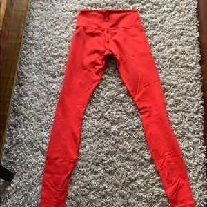 Lululemon Leggings in red